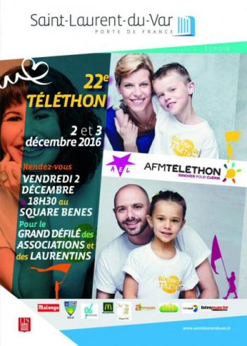 affiche telethon 2016