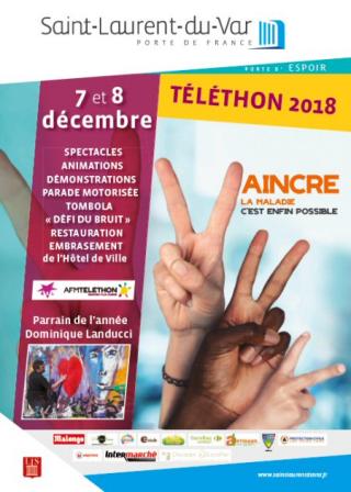 affiche telethon 2018
